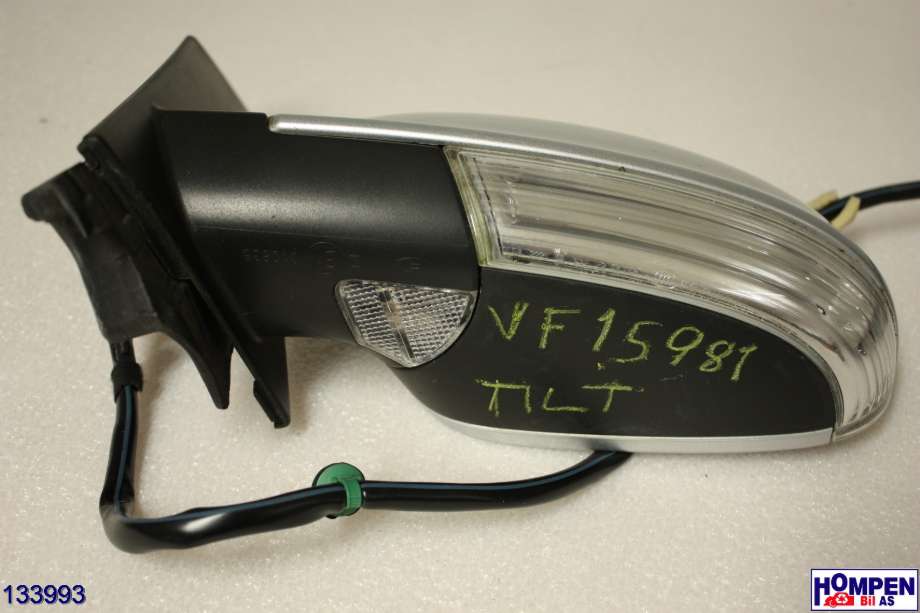 Speil venstre til VW Golf, Plus/Cross 2009-2013 (Fase 2)  (VOLKSWAGEN|5M1 857 507 AT|)