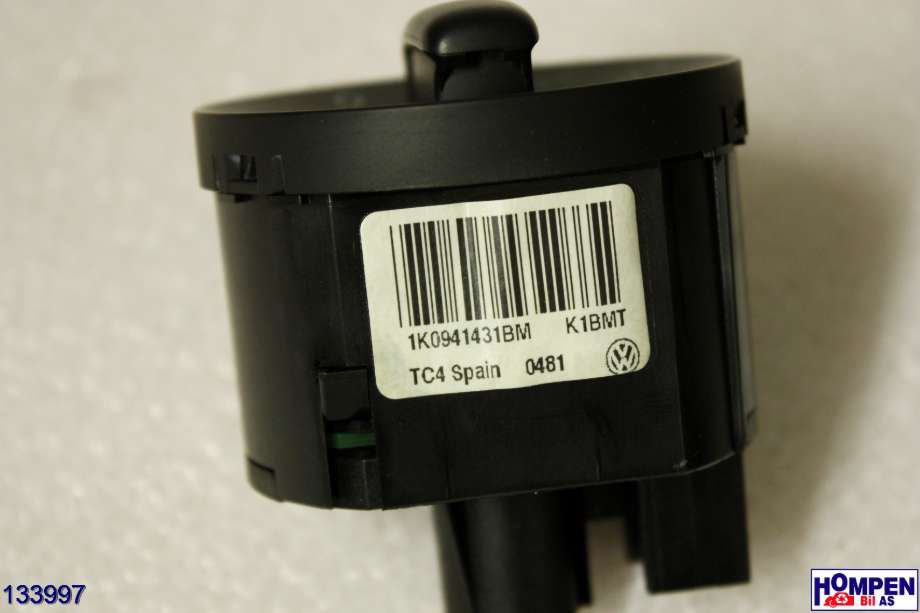 Bryter lys til VW Golf, Plus/Cross 2009-2013 (Fase 2) (VOLKSWAGEN|1K0 941 431 BM||K1BMT)