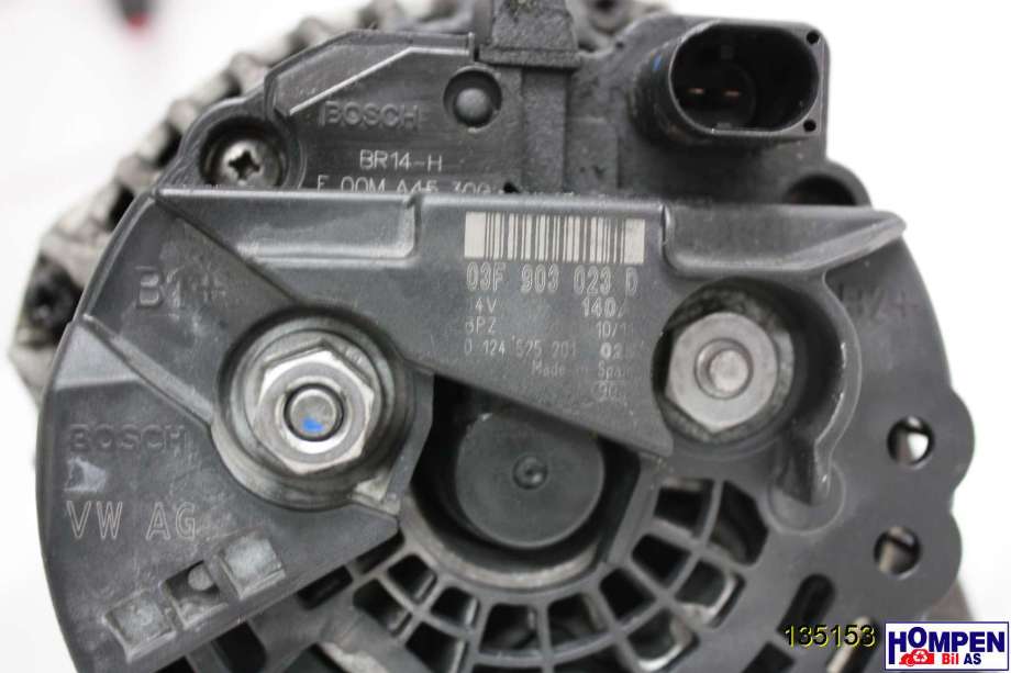Dynamo til Škoda Yeti 2009-2013 (Fase 1)  (SKODA|03F 903 023 J||03F 903 023 D)