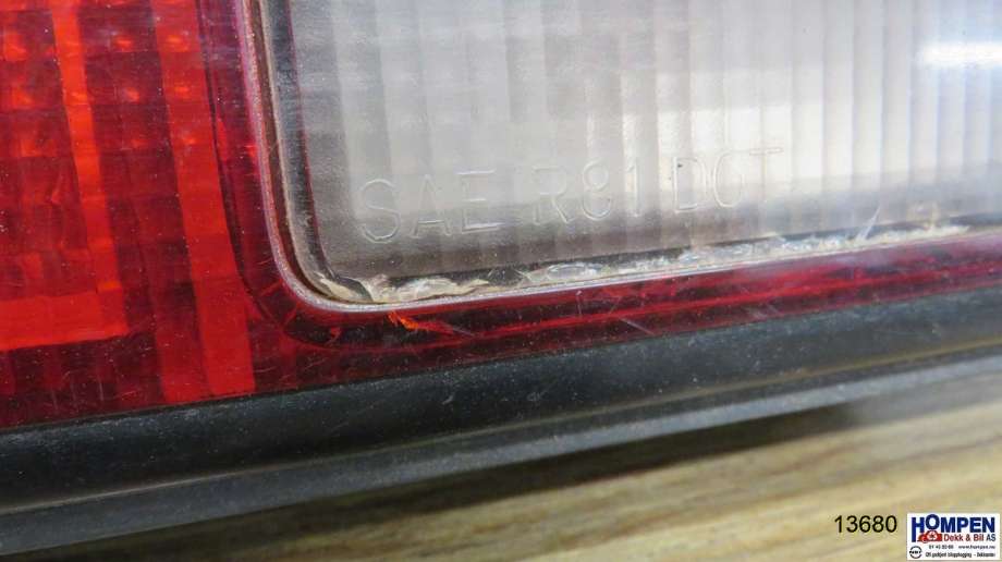 Refleksplate til Honda Prelude 1983-1987 (Type II)  (HONDA|33700SB0601|)
