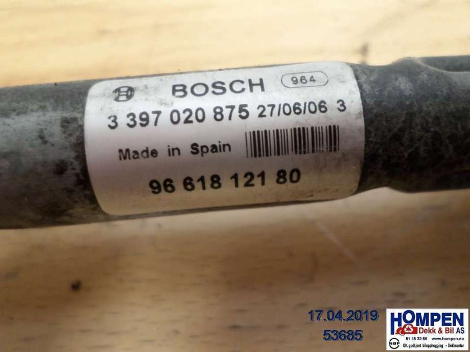 Viskeroverføring til Peugeot 407 2004-2010  (PEUGOET|9661812180|3397020875|)