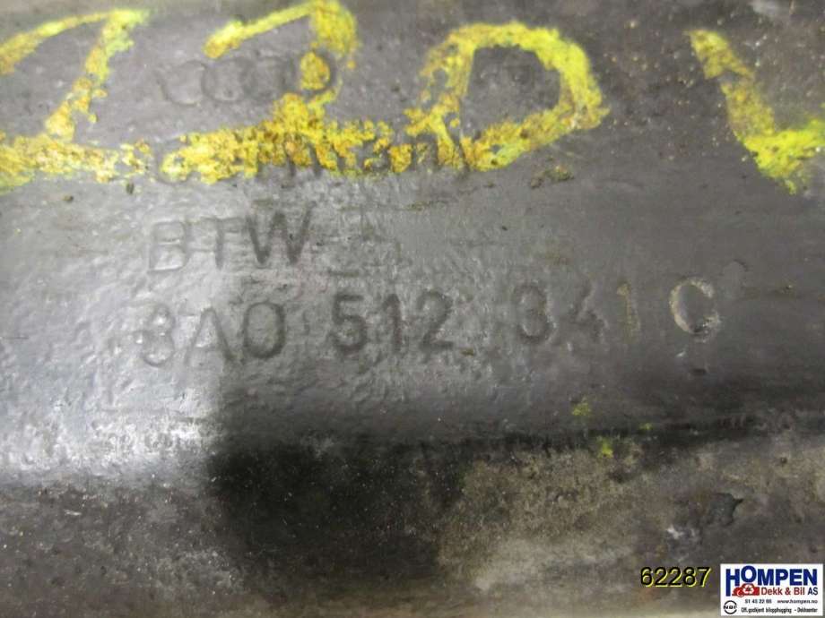 Fjærbein venstre bak til Audi 80 1992-1995  (AUDI||8A0512341C)