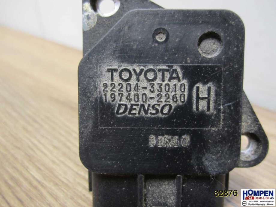 Luftmengde/luftmassemåler til Toyota Hiace 2007-2012 (Fase 3)  (TOYOTA|2220433010|1974002260|)