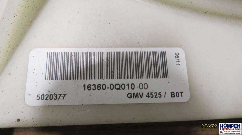 Kjølevifte til Toyota Aygo 2005-2014 (Type I)  (TOYOTA|163628EA00||163600Q010)