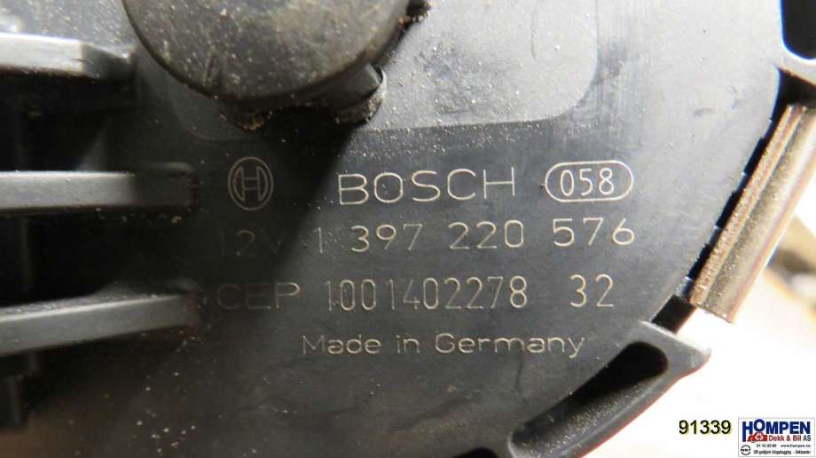 Viskermotor frontrute til Peugeot 3008 2009-2016 (Type I)  (PEUGEOT|6405PA|1397220576|)