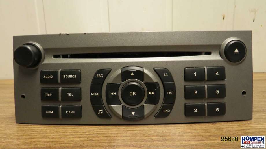 Bilstereo til Citroën C5 2005-2008 (Type I, Fase 2) (CITROEN|6564V1||9657312777)