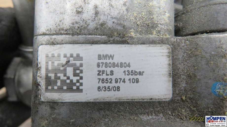 Servo pumpe mekanisk til BMW 5-Serie 2003-2010 (E60/E61) (E60/E61) (BMW|32416780848|7652974109|6780848)