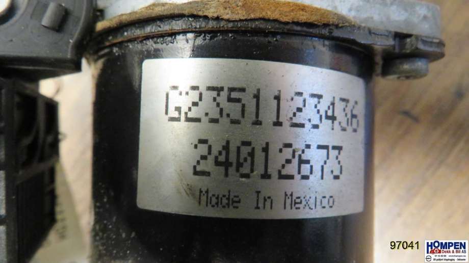 Viskermotor frontrute til BMW X5 2000-2006 (E53) (E53) (BMW|61617111535|G2351123436|24012673)