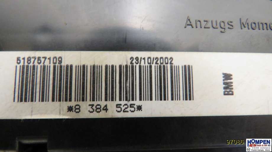 Sikringsboks til BMW X5 2000-2006 (E53) (E53) (BMW|61138384525||8384525)