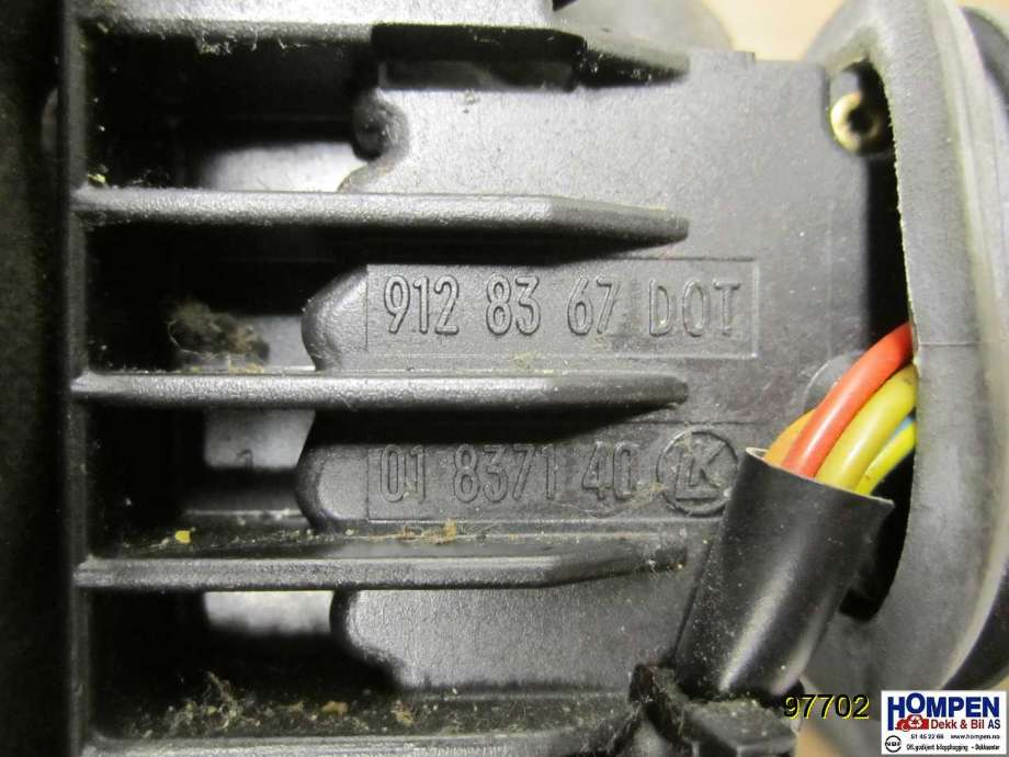 Bryter visker til Volvo V70 (S70/XC70) 1997-2000 (Type I) (VOLVO|9162453|01837140|9128367)