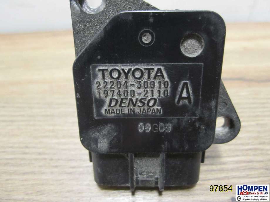 Luftmengde/luftmassemåler til Toyota Yaris Verso 1999-2007  (TOYOTA|2220430010|1974002110|)