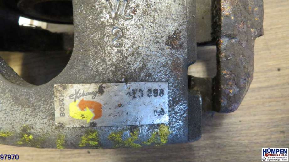 Bremsecaliper høyre foran til Ford Fiesta 1999-2002 (Type IV, Fase 2) (FORD|1478466|473898|)