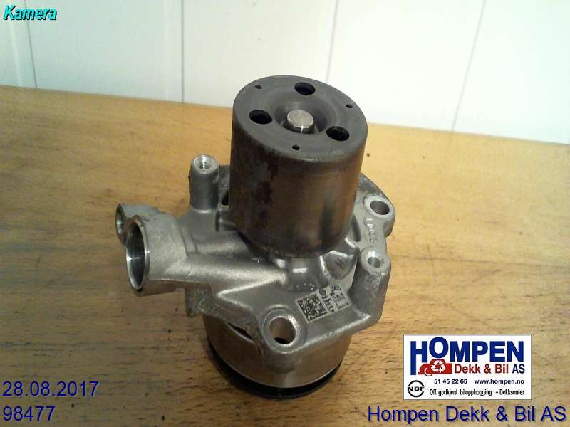 Vannpumpe til VW Caddy 2010-2015 (Type III, Fase 2) (VW|04L011E|010157801KT|)