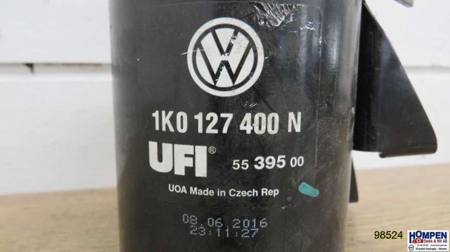 Dieselfilterholder til VW Caddy 2010-2015 (Type III, Fase 2) (VW|1K0127400N|)
