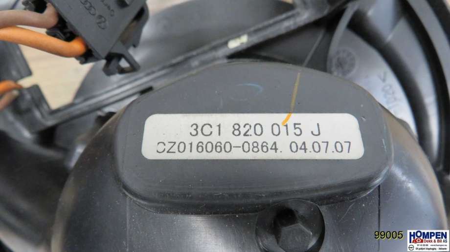 Varmeapparat motor til VW Passat 2005-2010 (B6) (B6) (VOLKSWAGEN|1K1820015Q|CZ0160600864|3C1820015J)