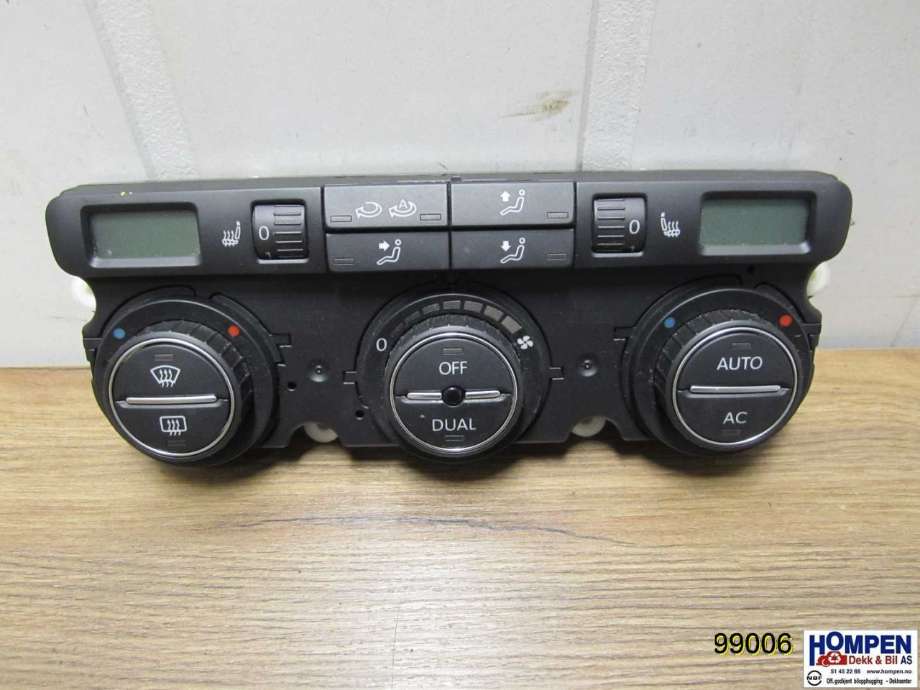 Varmeapparat betjening til VW Passat 2005-2010 (B6) (B6) (VOLKSWAGEN|3C0907044DK|5HB00873271|3C0907044CB)
