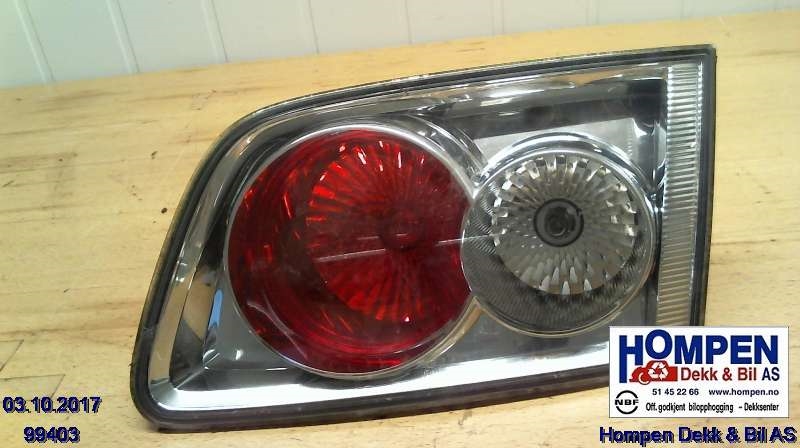 Baklykt høyre indre til Mazda 6 2002-2008 (Type I) (MAZDA|GJ5A513F0B|22661974|)