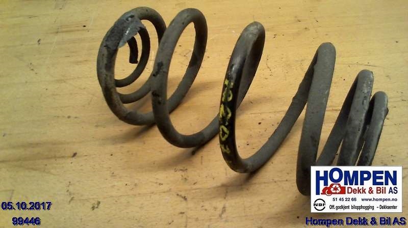 Fjær bak spiralfjær til Opel Zafira B, 2005-2011  (OPEL|93181484)