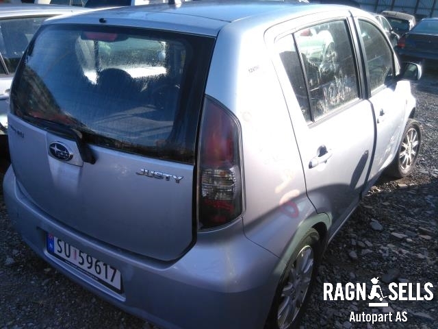 Subaru Justy 2008-2010 (Type IV) , Motorkode: 1KR, Girkassekode: 