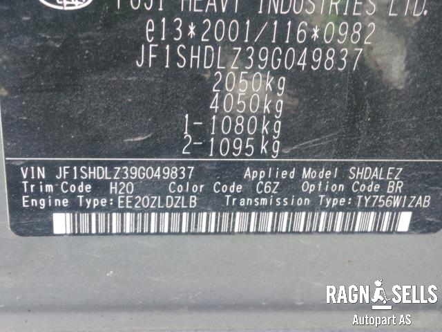 Subaru Forester 2008-2013 (Type III) , Motorkode: EE20Z, Girkassekode: 