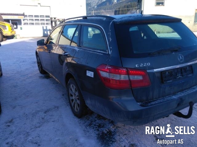 Mercedes E-Klasse 2009-2013 (Fase 1) (W212) (W212), Motorkode: 651924, Girkassekode: 72264607945585