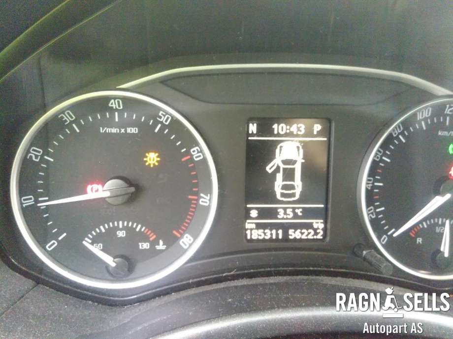 Škoda Octavia 2009-2013 (Type II, Fase 2) , Motorkode: CAXA, Girkassekode: NQK