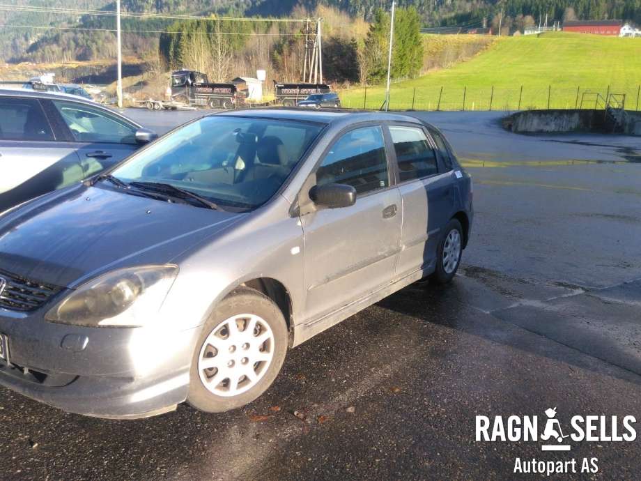 Honda Civic 2001-2005 (Type VII) (ENGELSK) (ENGELSK), Motorkode: D14Z6, Girkassekode: 