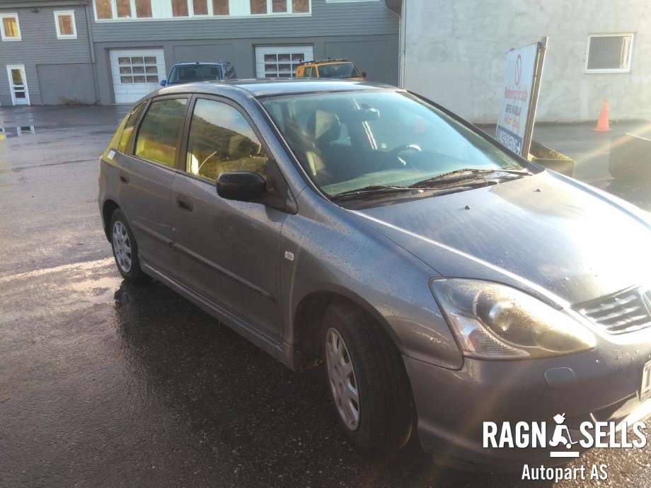 Honda Civic 2001-2005 (Type VII) (ENGELSK) (ENGELSK), Motorkode: D14Z6, Girkassekode: 