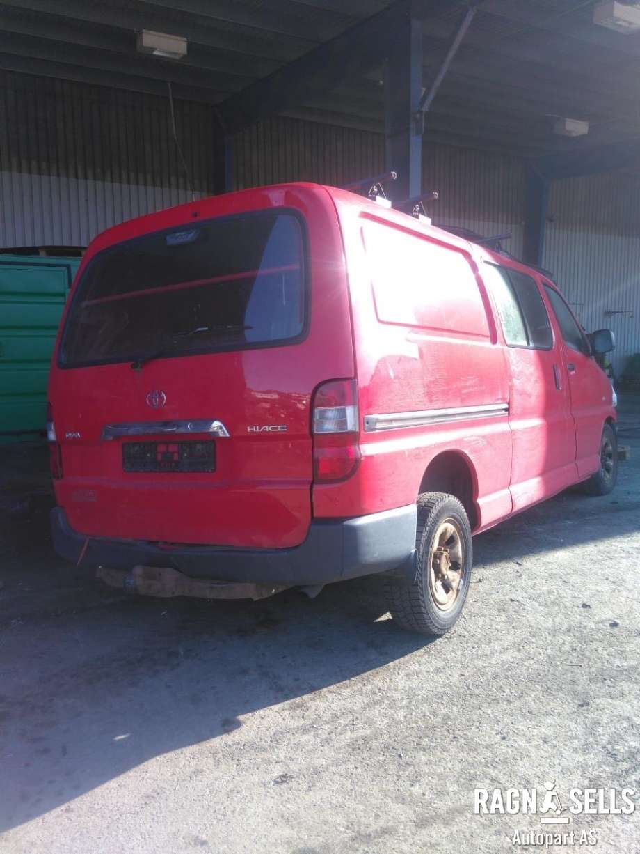 Toyota Hiace 2007-2012 (Fase 3) , Motorkode: 2KD-FTV, Girkassekode: 3303026A60