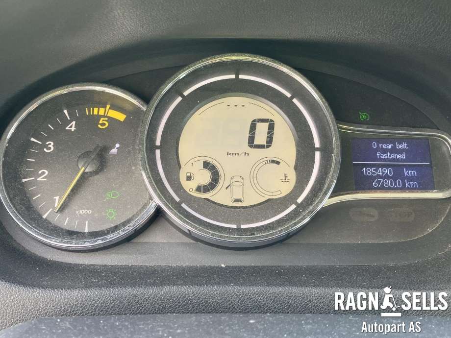 Renault Megane 2009-2016 Type III , Motorkode: K9K H8, Girkassekode: JR5 (175) – A029782