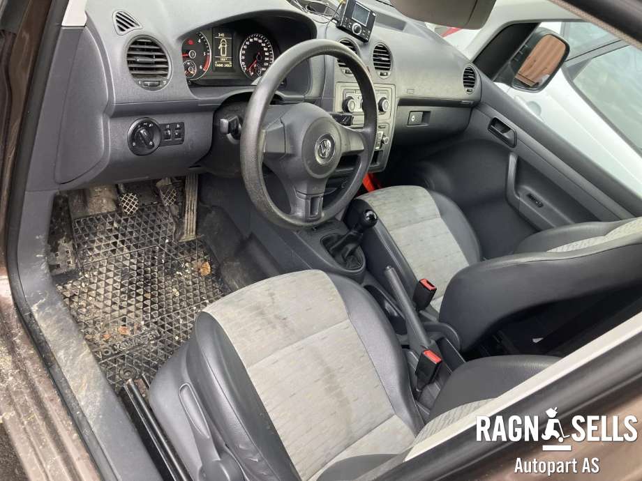 VW Caddy 2010-2015 (Type III, Fase 2) , Motorkode: CAYE, Girkassekode: LZY