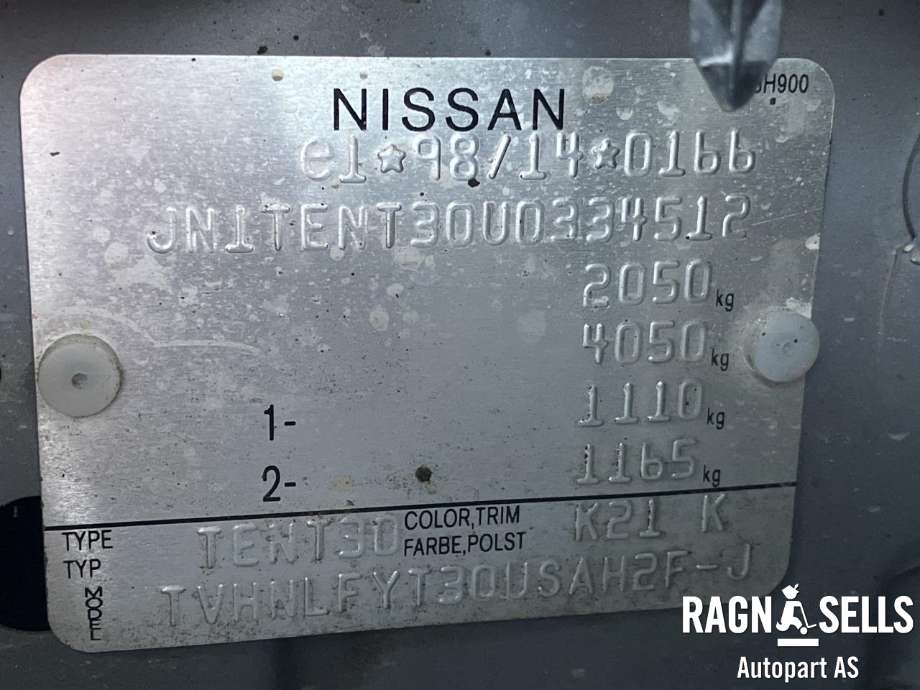 Nissan X-Trail 2002-2007 (T30) (T30), Motorkode: YD22ETI, Girkassekode: 