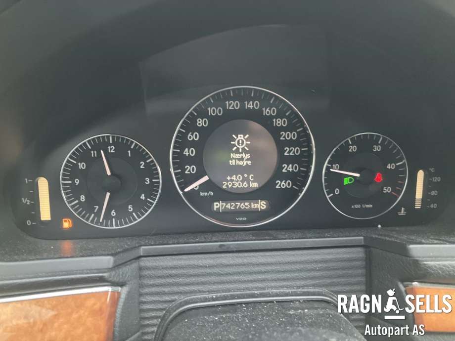 Mercedes E-Klasse 2006-2009 (Fase 2) (W211) (W211), Motorkode: OM646 821, Girkassekode: W5A 580