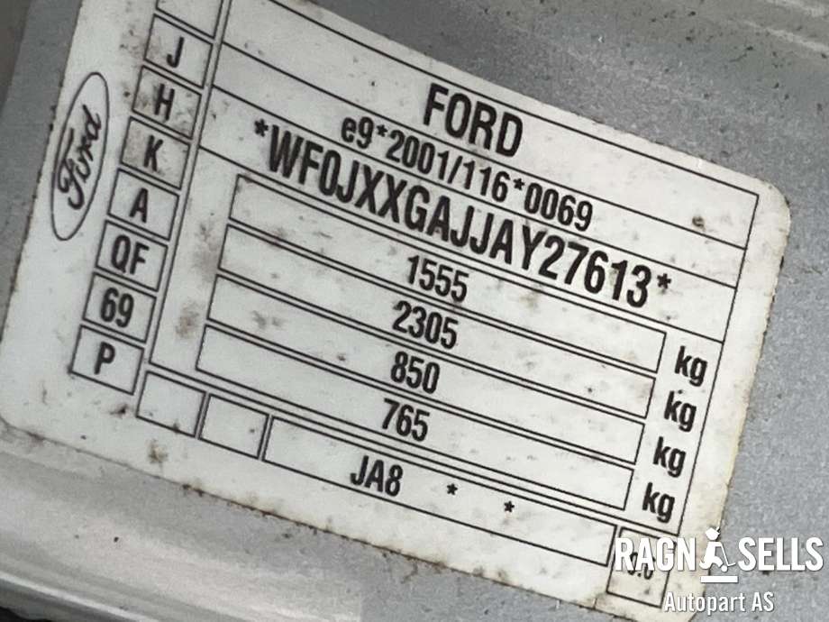 Ford Fiesta 2008-2012 (Type VI, Fase 1) , Motorkode: DV6, Girkassekode: B5/IB5