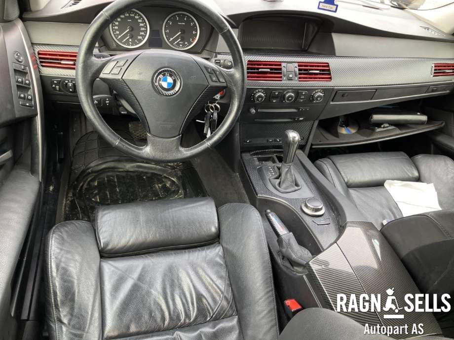 BMW 5-Serie 2003-2010 (E60/E61) (E60/E61), Motorkode: N52B25A, Girkassekode: GA6HP-19Z