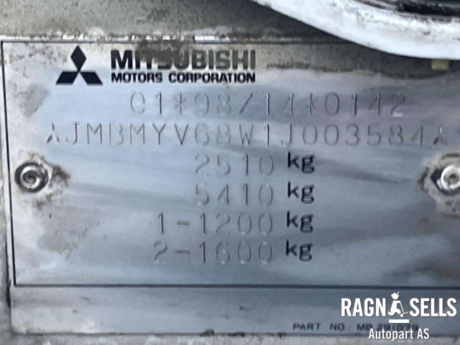 Mitsubishi Pajero 2000-2006 (Type III) , Motorkode: 4M41, Girkassekode: V5A51   7SDA
