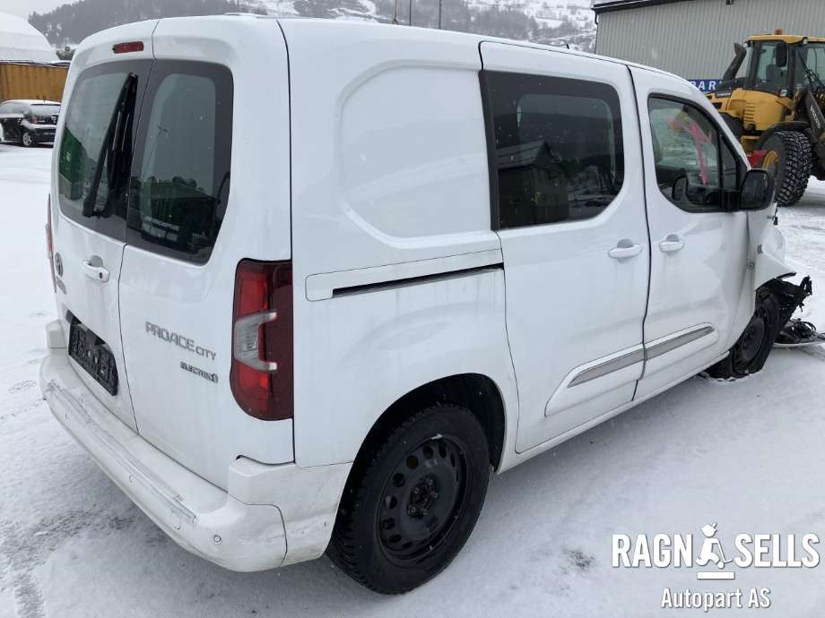 Toyota Proace City 2020-->> , Motorkode: ZK01, Girkassekode: 