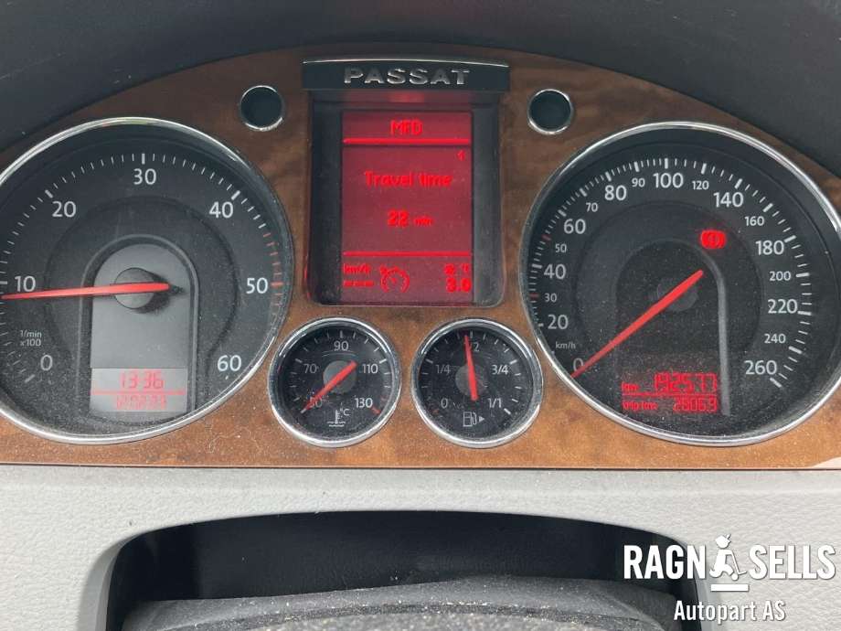VW Passat 2005-2010 (B6) (B6), Motorkode: BLS, Girkassekode: JCX