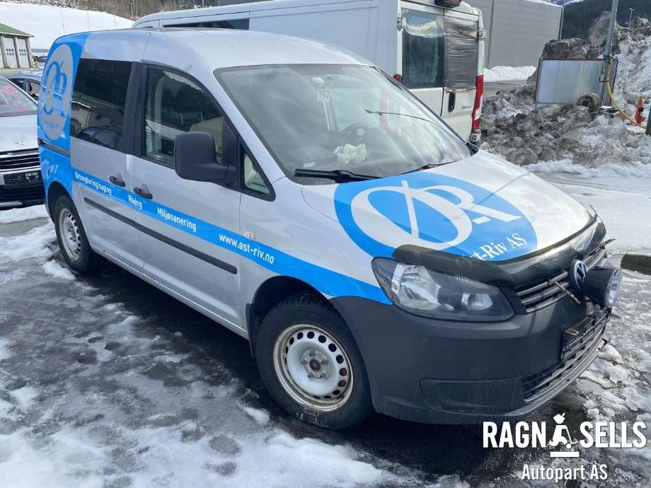VW Caddy 2010-2015 (Type III, Fase 2) , Motorkode: CAY, Girkassekode: MLU