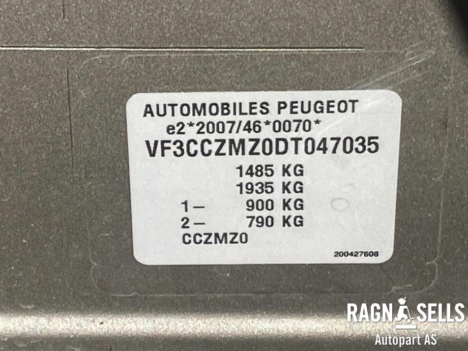 Peugeot 208 2012-2019 (Type I) , Motorkode: ZM01, Girkassekode: 