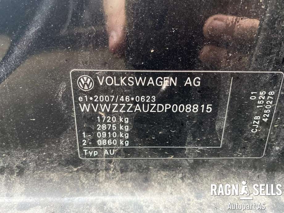 VW Golf VII 2012-2017 (Fase 1) , Motorkode: CJZ, Girkassekode: PKH