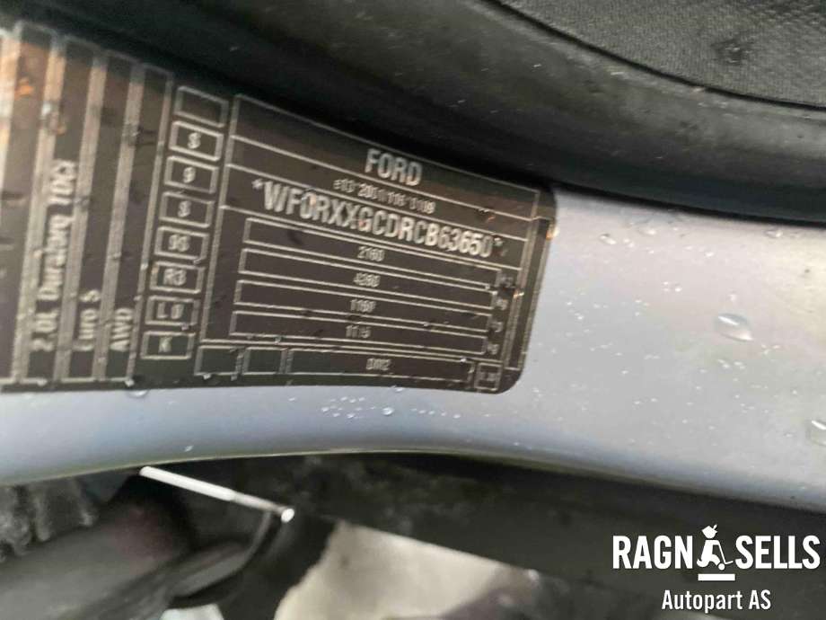 Ford Kuga 2008-2012 (Type I) , Motorkode: UFDA, Girkassekode: 