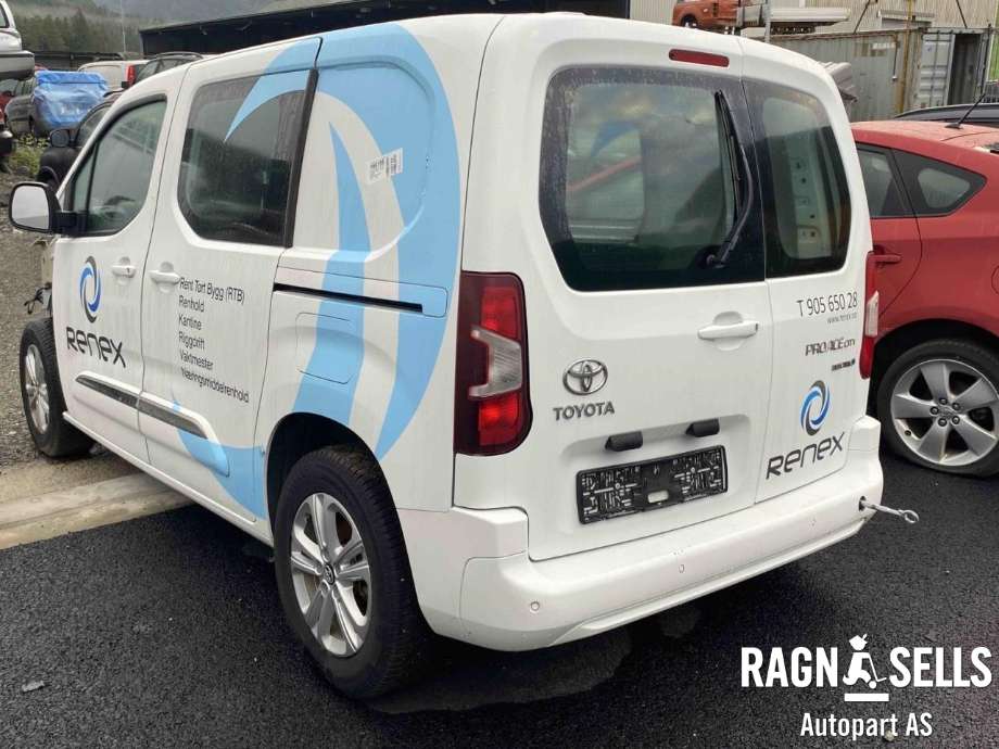 Toyota Proace City 2020-->> , Motorkode: ZK01, Girkassekode: 