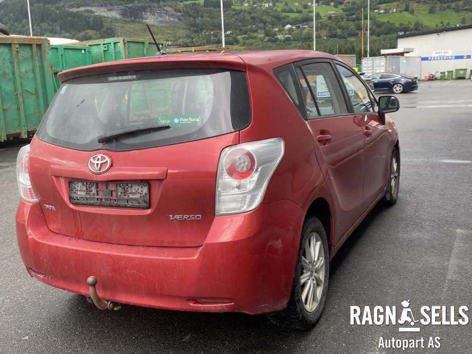 Toyota Verso 2009-2016 (Type III) , Motorkode: 1AD-FTV, Girkassekode: 