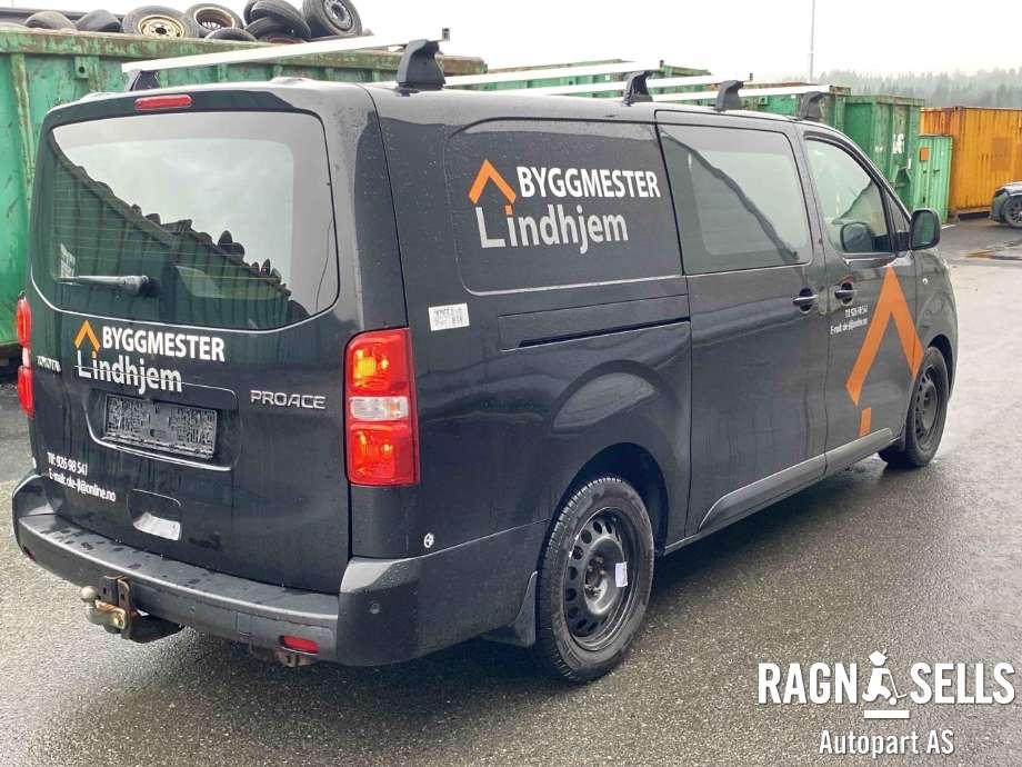 Toyota Proace 2016-->> (Type II) , Motorkode: AH01, Girkassekode: 