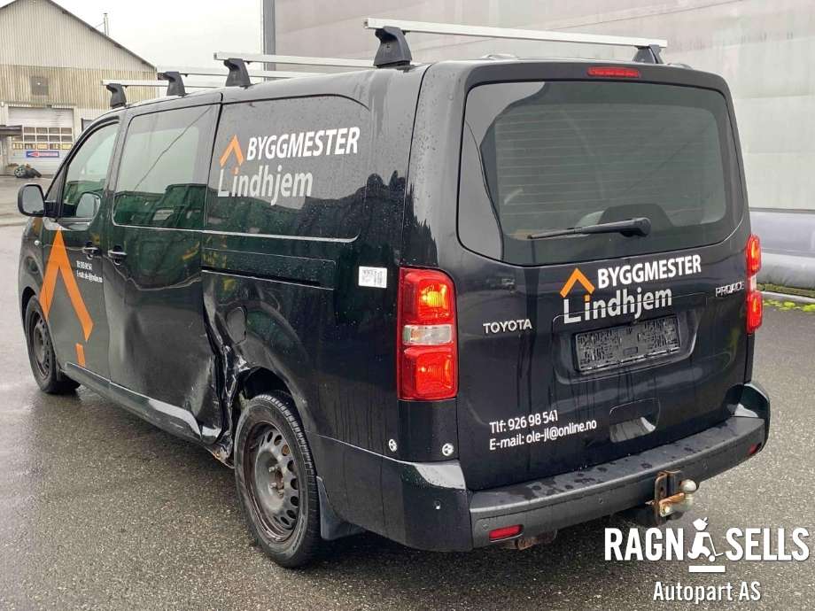 Toyota Proace 2016-->> (Type II) , Motorkode: AH01, Girkassekode: 