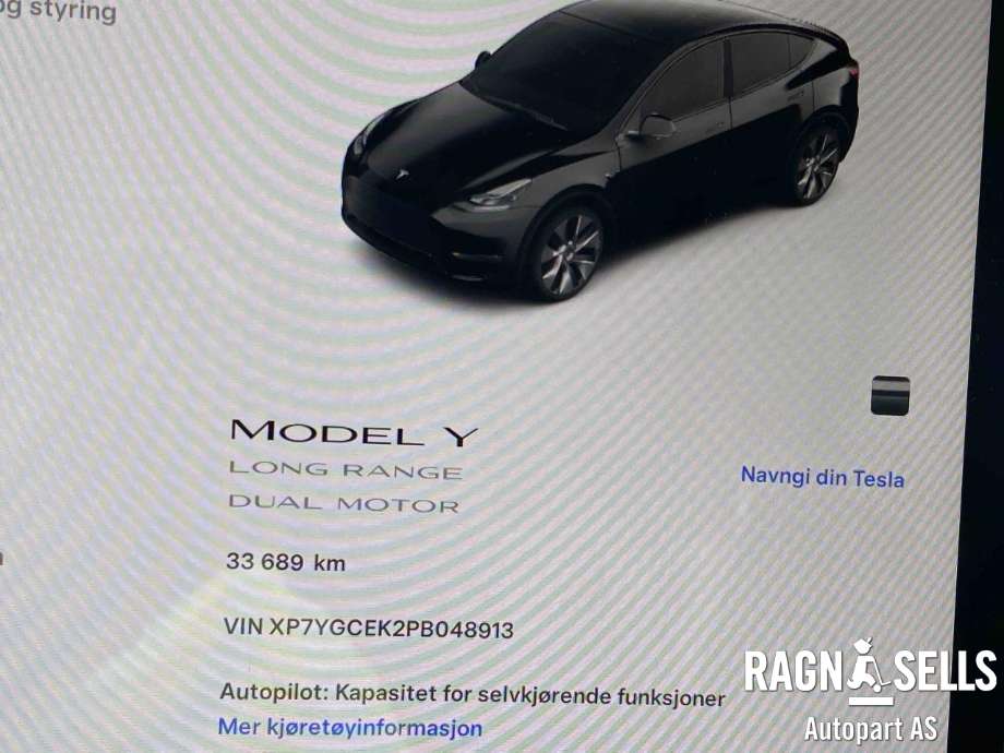 Tesla Model Y 2021-2024 (Type I) , Motorkode: 3D3|3D7, Girkassekode: 