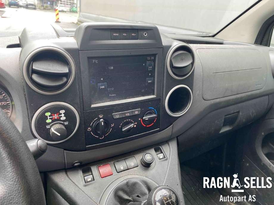 Peugeot Partner 2015-2019 (Type II, Fase 2) , Motorkode: BH02, Girkassekode: 