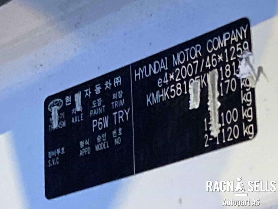 Hyundai Kona 2017-2021 (Type I, Fase 1) , Motorkode: EM16, Girkassekode: E18