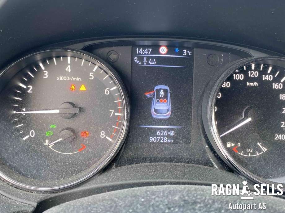 Nissan Qashqai 2014-2021 (Type II) , Motorkode: HRA2, Girkassekode: 
